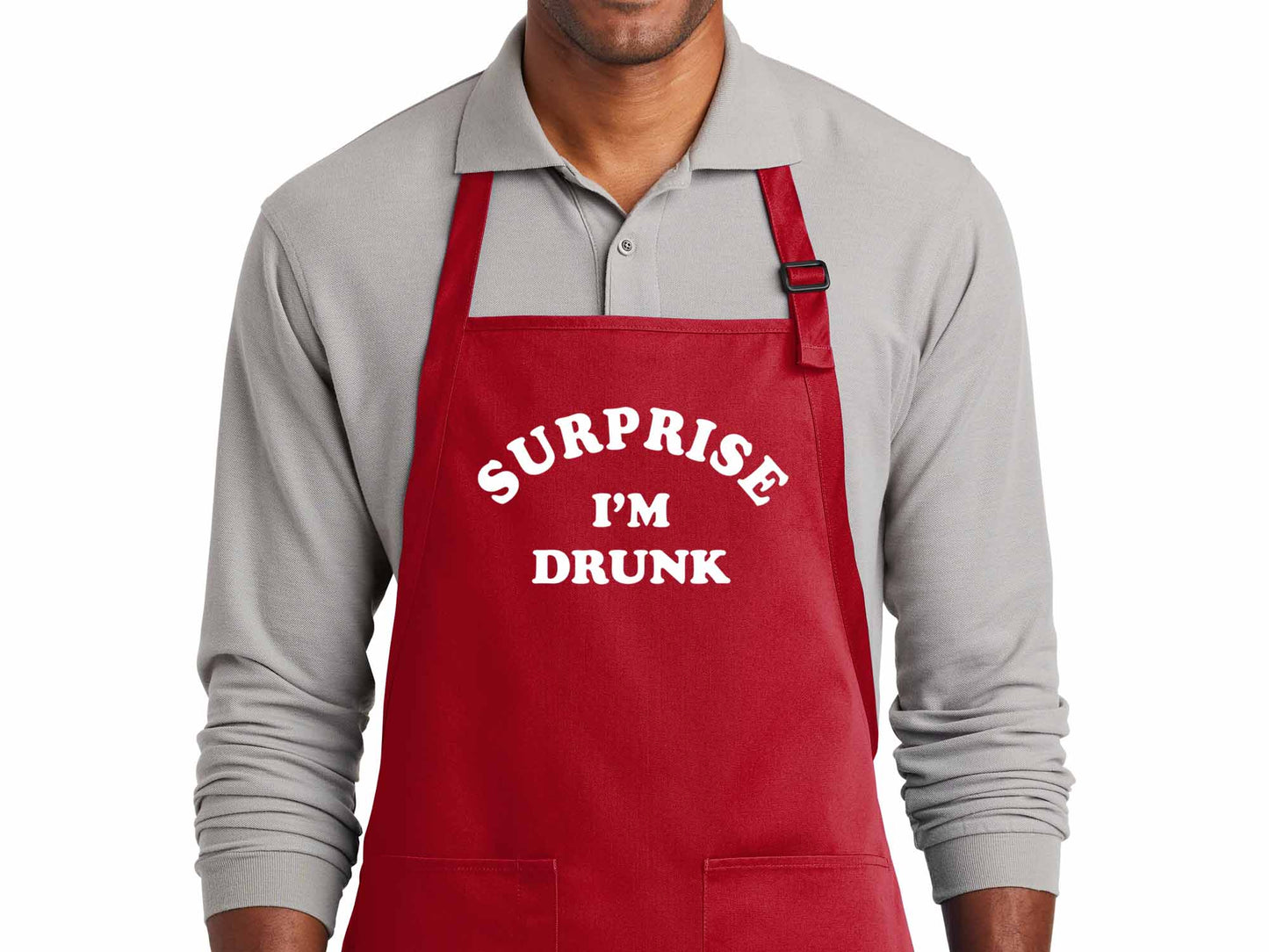 Surprise I'm Drunk Apron
