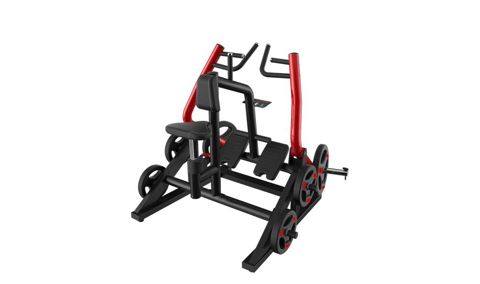 Power Leverage V2  Iso Lateral Seated Row - Muscle D Fitness
