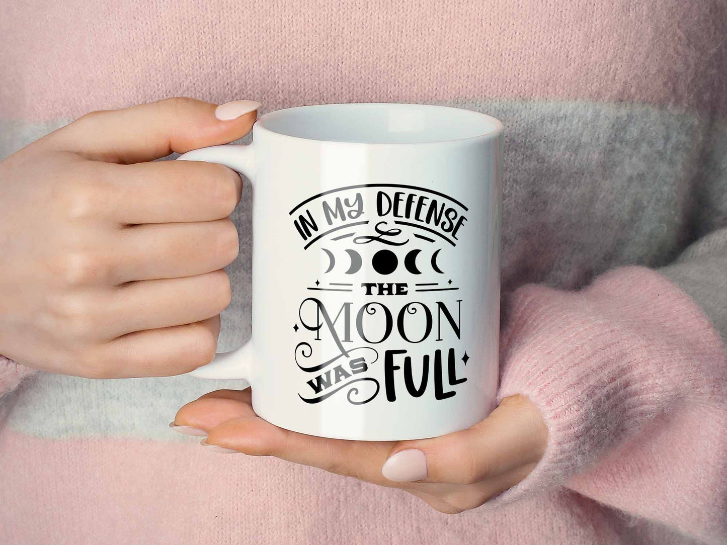 The Moon Was Full Coffee Mug