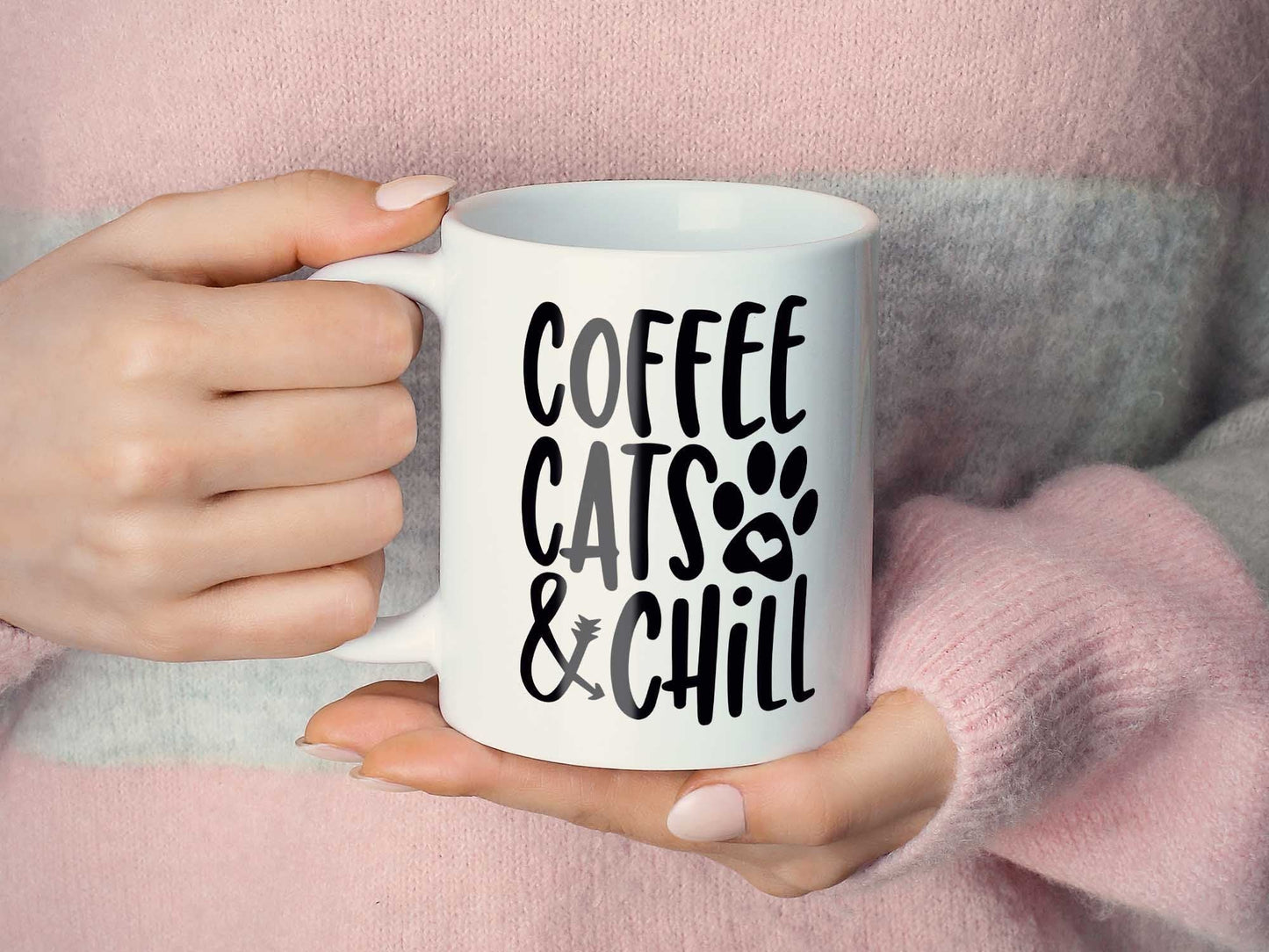 Coffee Cats and Chill Coffee Mug