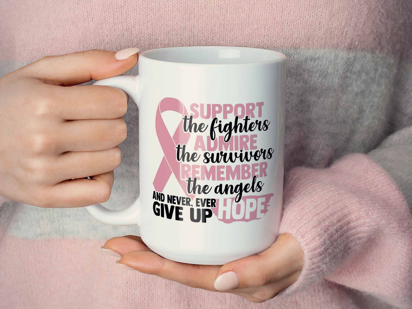 Support Admire Remember Coffee Mug