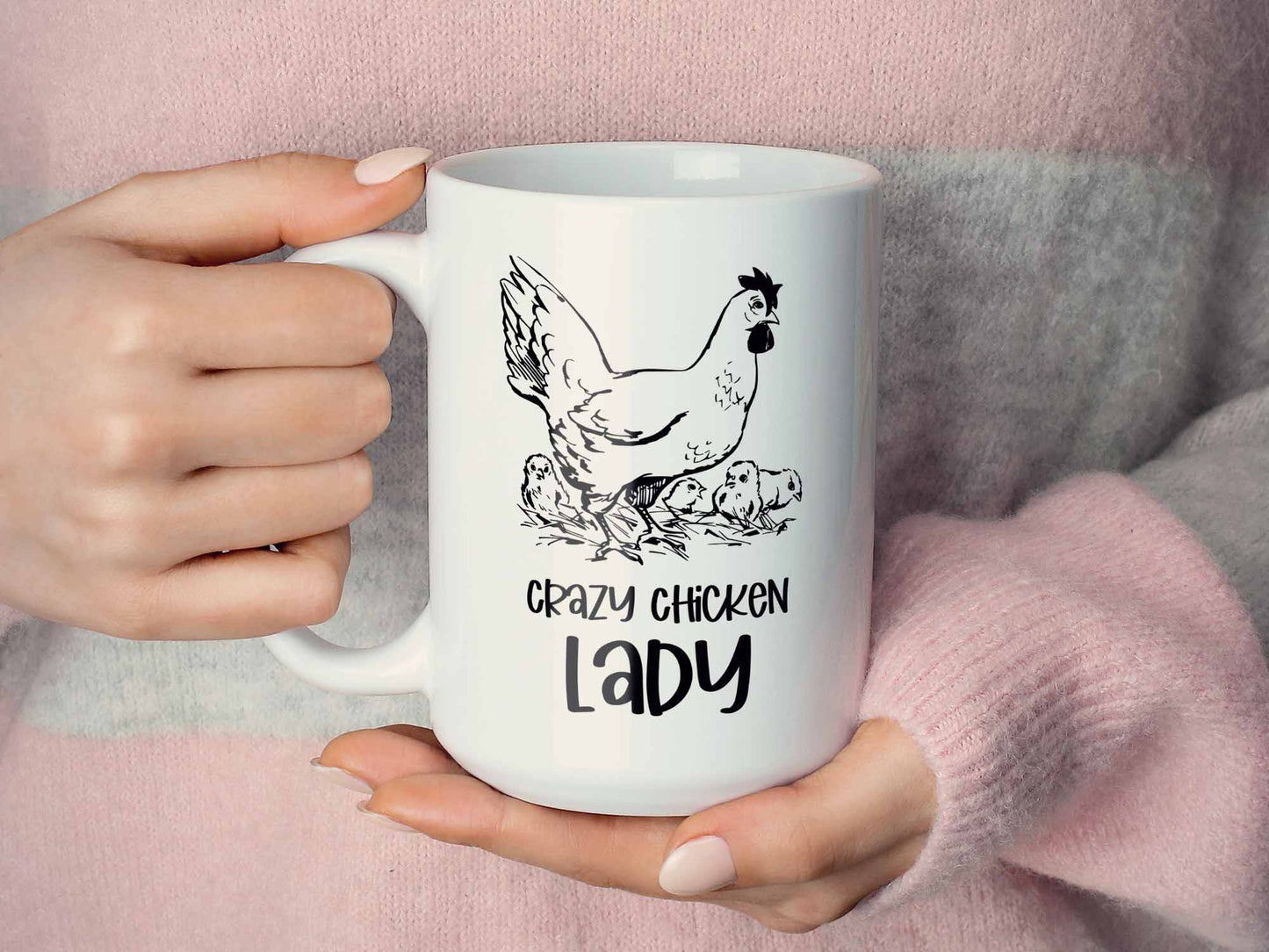 Crazy Chicken Lady Coffee Mug