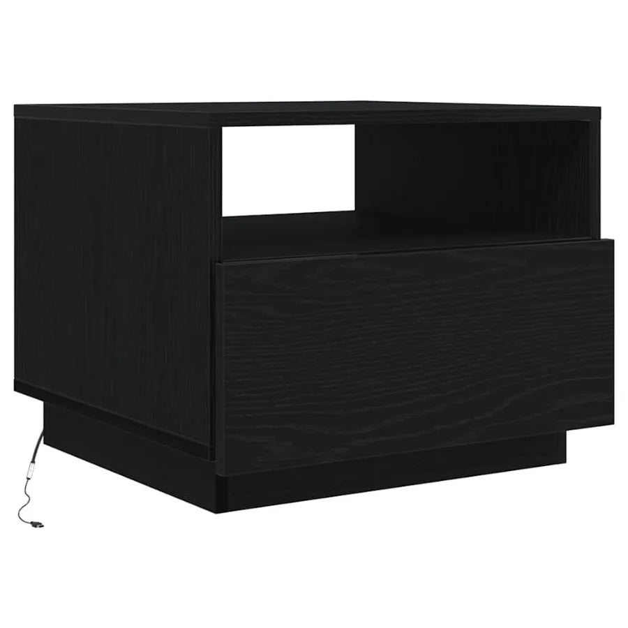 Coffee Table Black Oak Engineered wood Medium Coffee Table