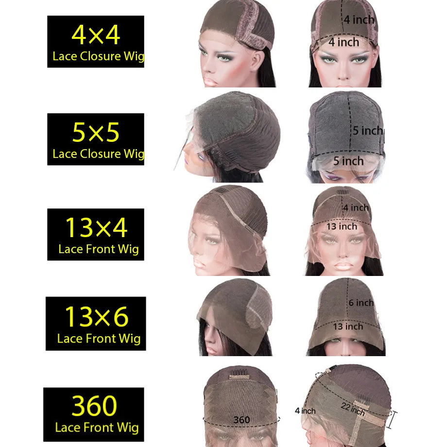 13x6 Hd Lace Deep Wave Frontal Wig Curly Human Hair 100% Preplucked Water Wave Front Wigs For Black Women Brazilian 200 Density