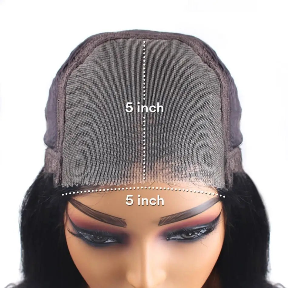 Curly Wigs Glueless Preplucked Human Wigs Ready To Go Short Bob Wig 5X5 Pre Cut Wig 4X4 Deep Wave 100% Closure Wigs For Women