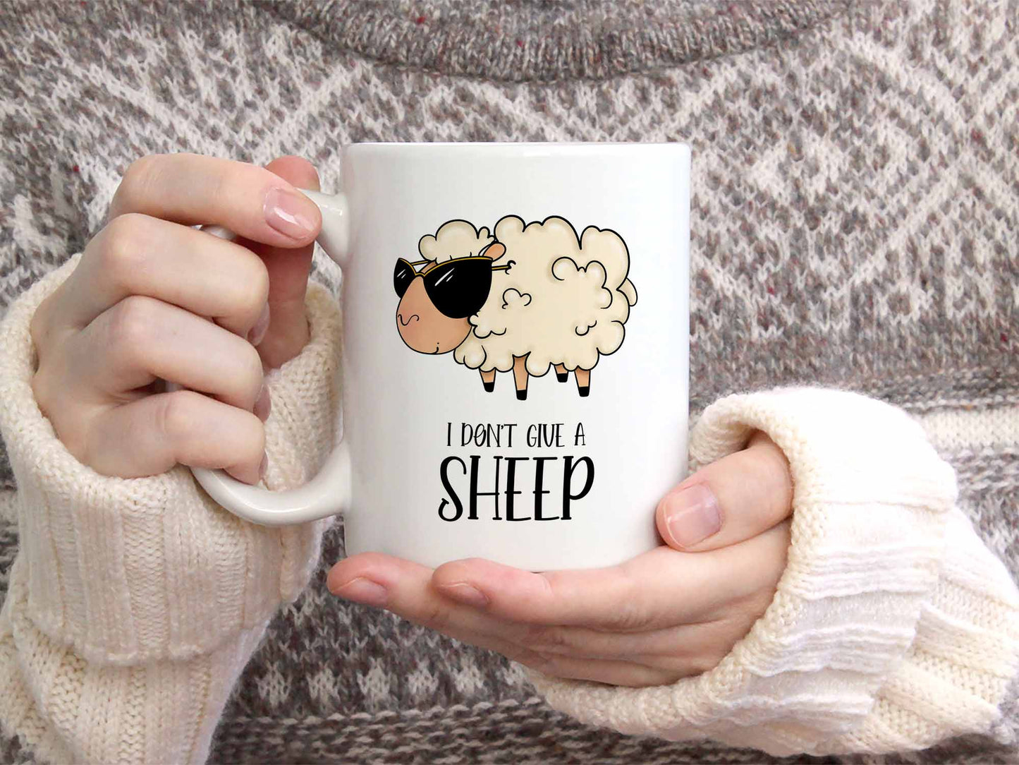 Don't Give a Sheep Coffee Mug