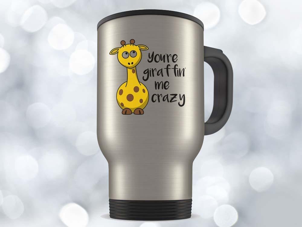 You're Giraffin' Me Crazy Coffee Mug
