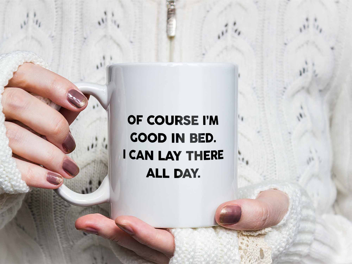 Good in Bed Coffee Mug