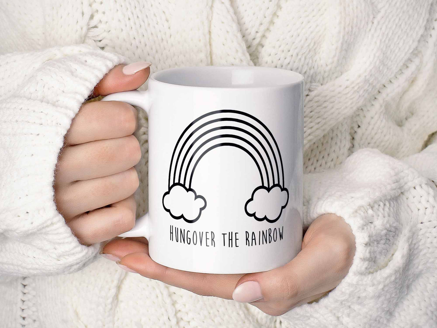 Hungover the Rainbow Coffee Mug