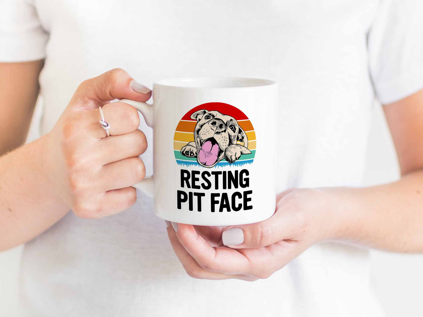 Resting Pit Face Coffee Mug