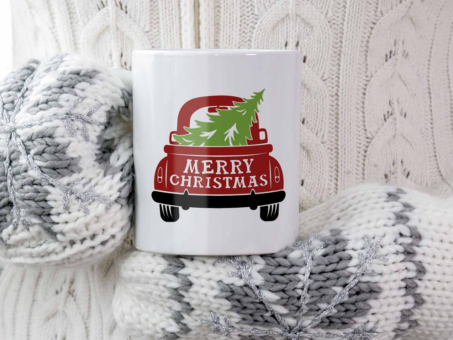 Christmas Truck Coffee Mug
