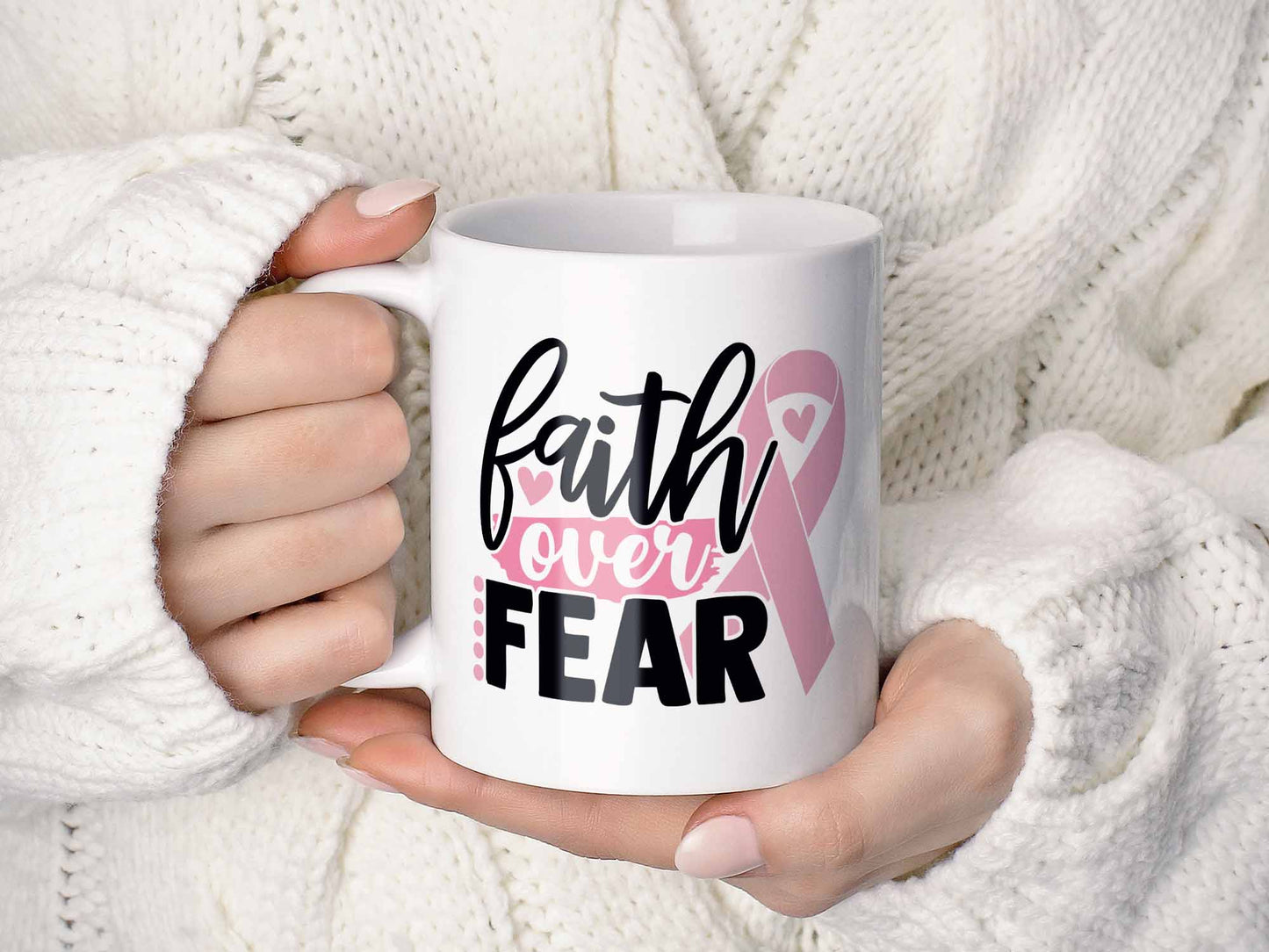 Faith Over Fear Coffee Mug