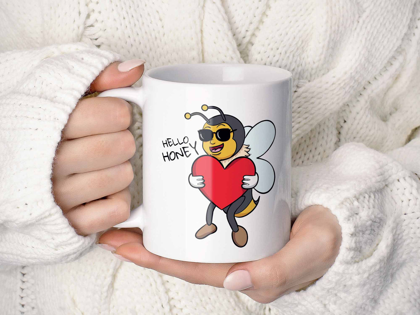 Hello Honey Bee Coffee Mug