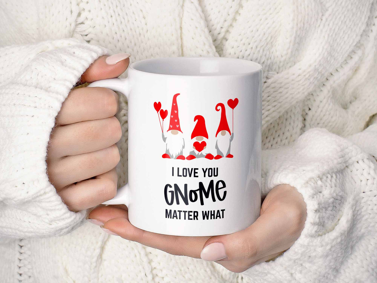 I Love You Gnome Coffee Mug