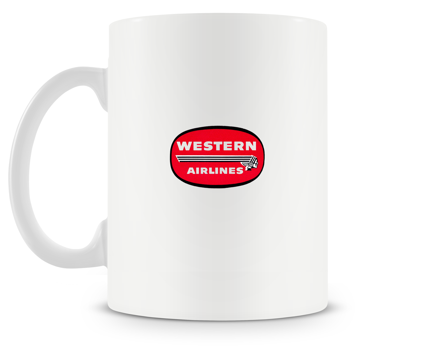 Western Airlines Douglas DC-6 Mugs, Tumblers Drinkware