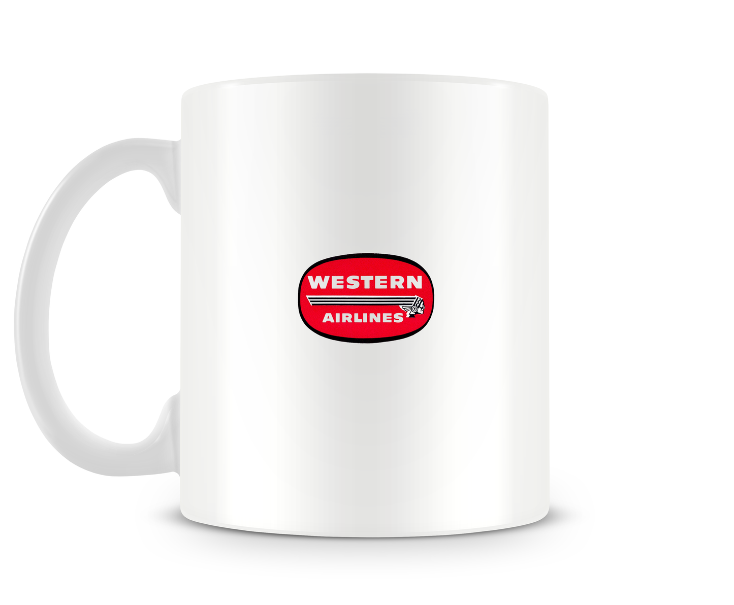 Western Airlines Douglas DC-6 Mugs, Tumblers Drinkware