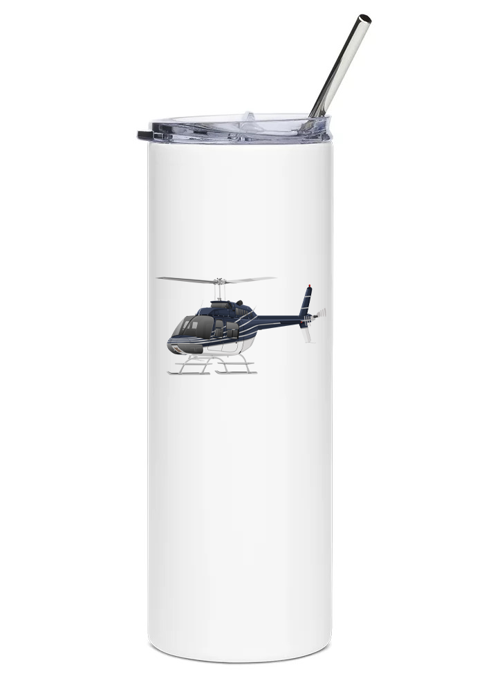 Bell 206BIII Jetranger Mugs, Tumblers Drinkware
