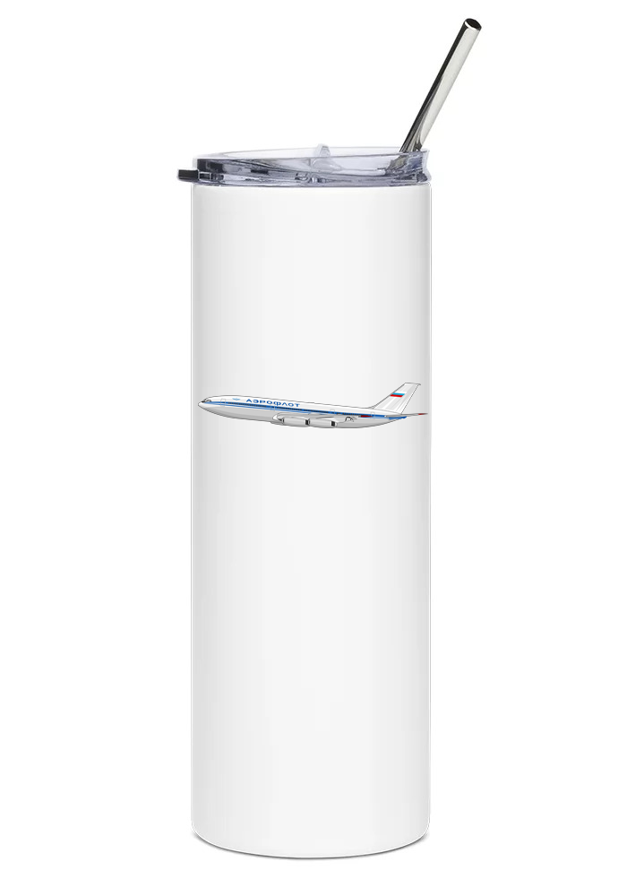 Aeroflot Ilyushin IL-86 Mugs, Tumblers Drinkware