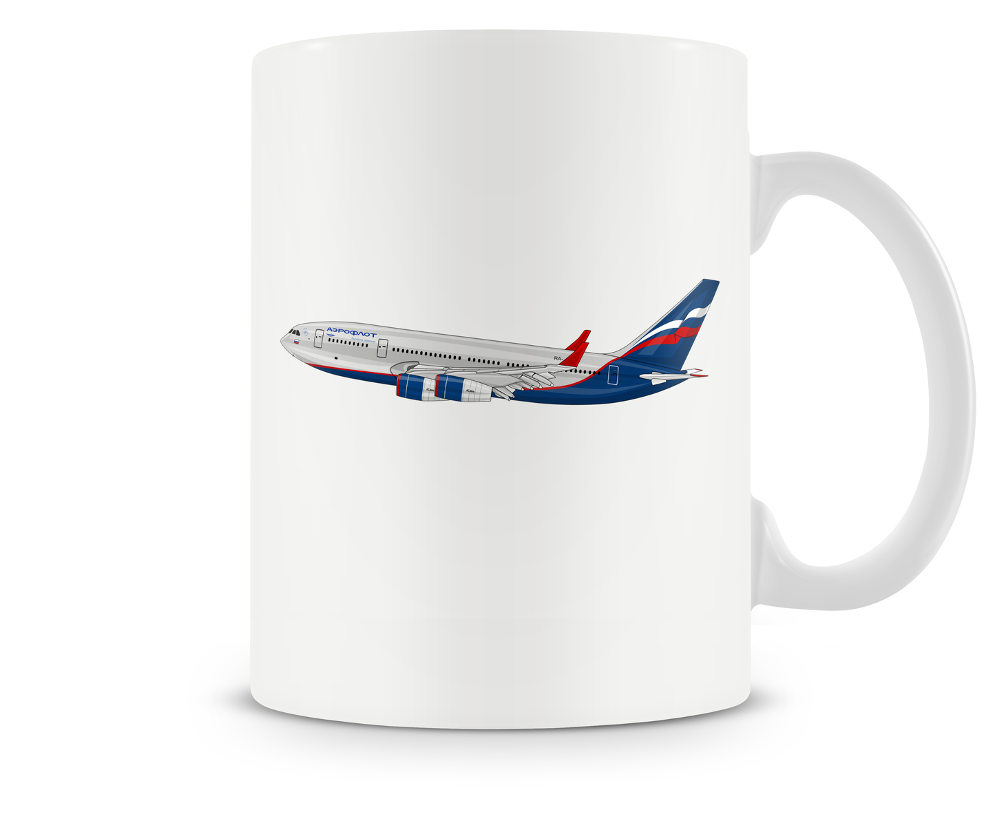 Aeroflot Ilyushin IL-96 Mugs, Tumblers Drinkware