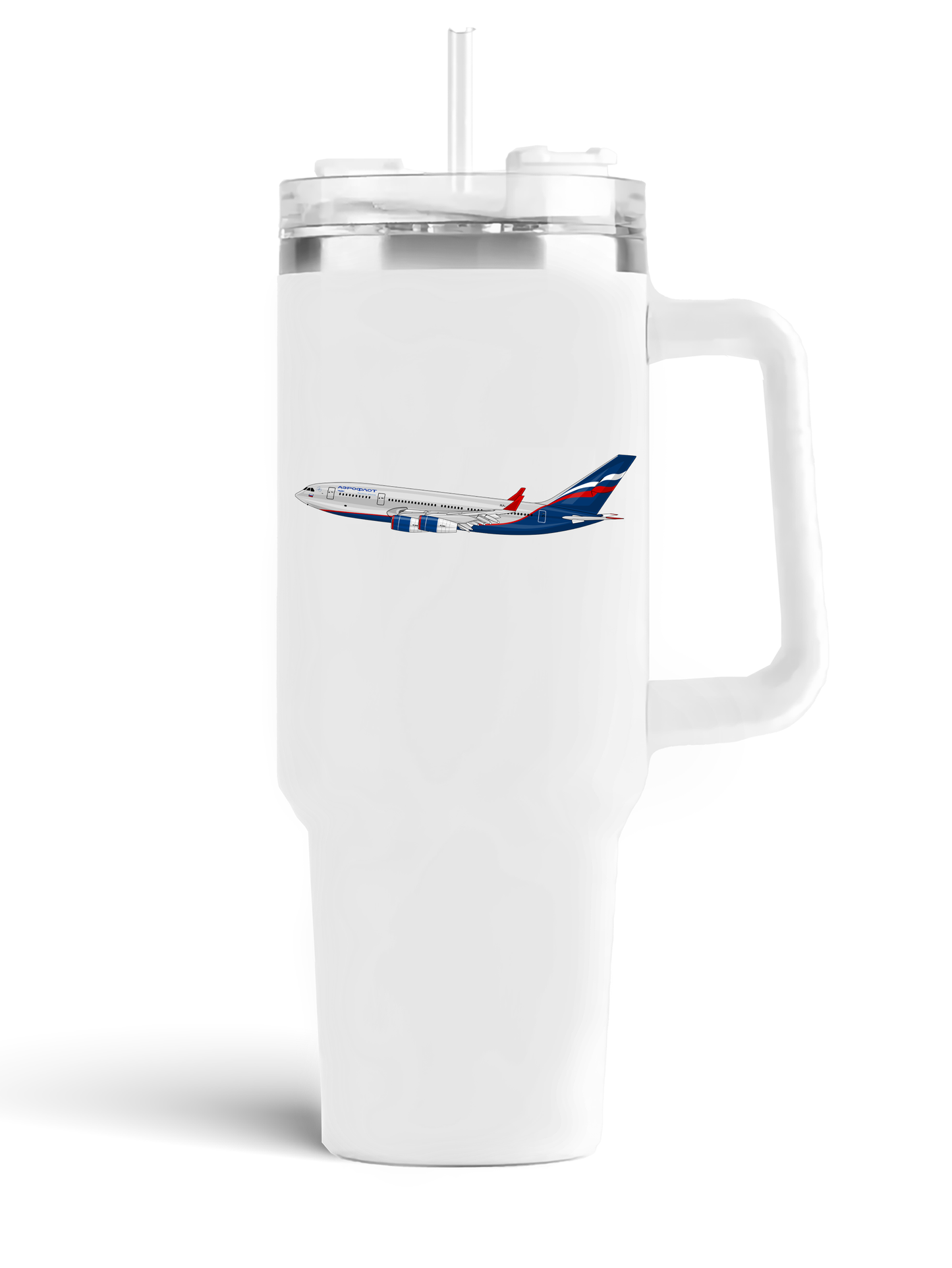 Aeroflot Ilyushin IL-96 Mugs, Tumblers Drinkware