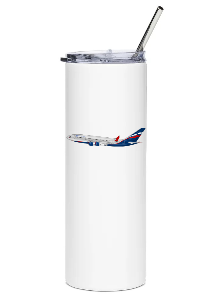 Aeroflot Ilyushin IL-96 Mugs, Tumblers Drinkware