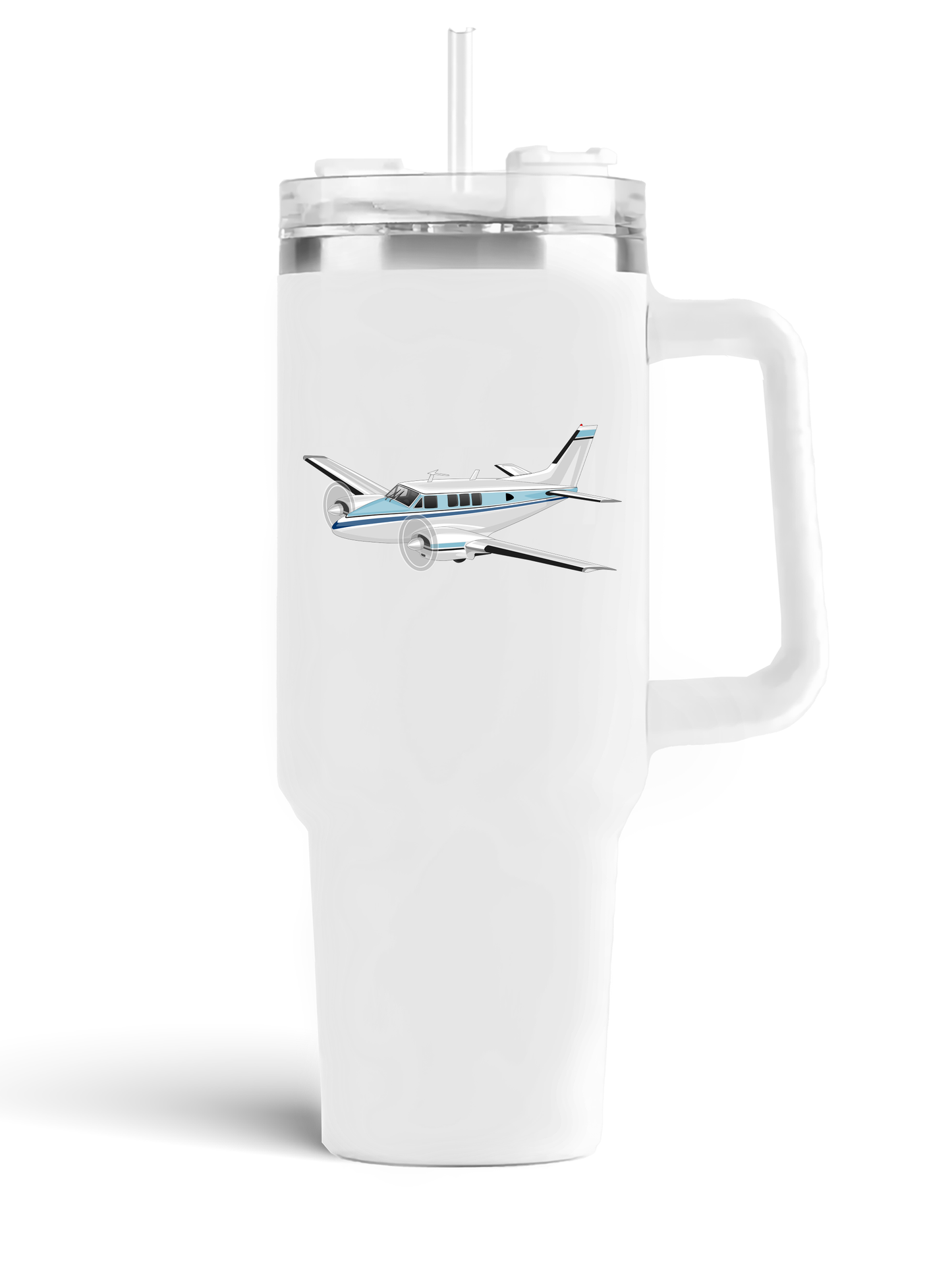 Beechcraft Queen Air Mugs, Tumblers Drinkware