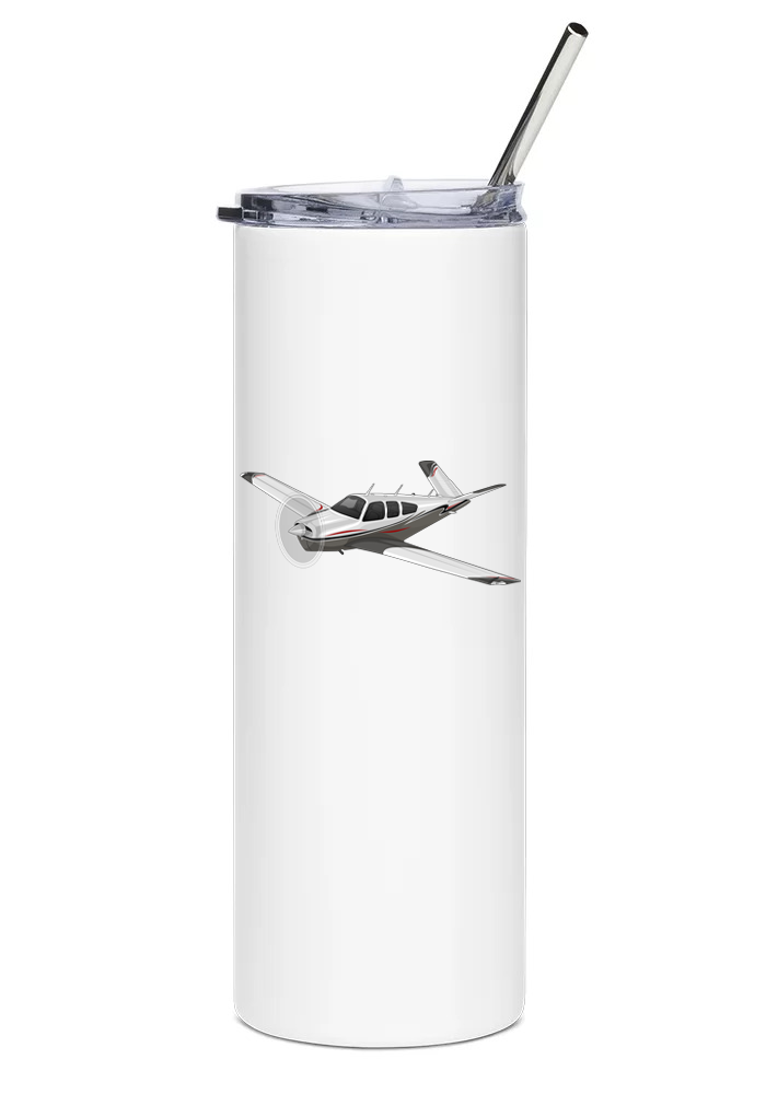 Beechcraft Bonanza V35TC Mugs, Tumblers Drinkware