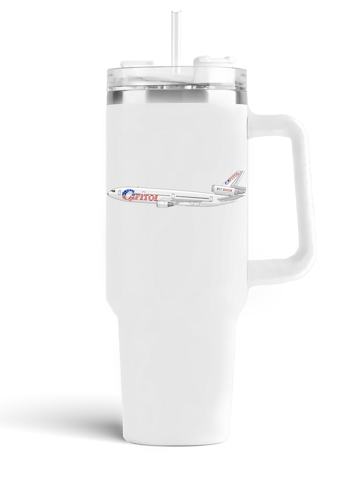 Capitol Air McDonnell Douglas DC-10 Mugs, Tumblers Drinkware