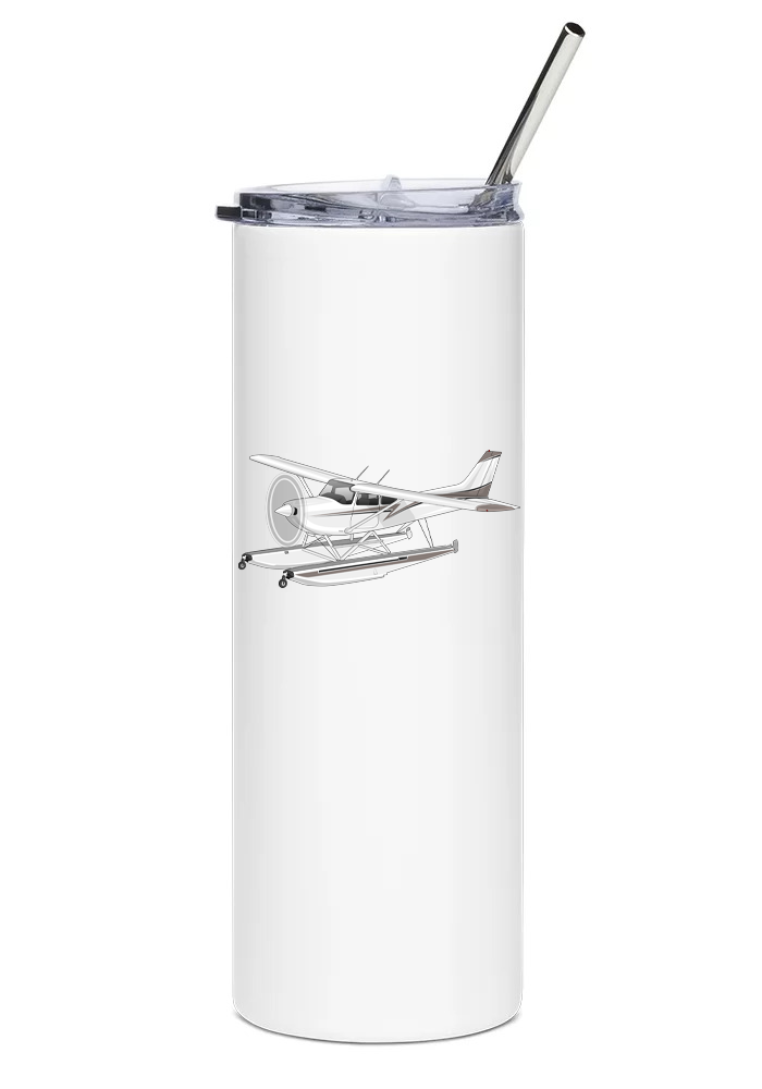 Cessna 172 Floatplane Mugs, Tumblers Drinkware