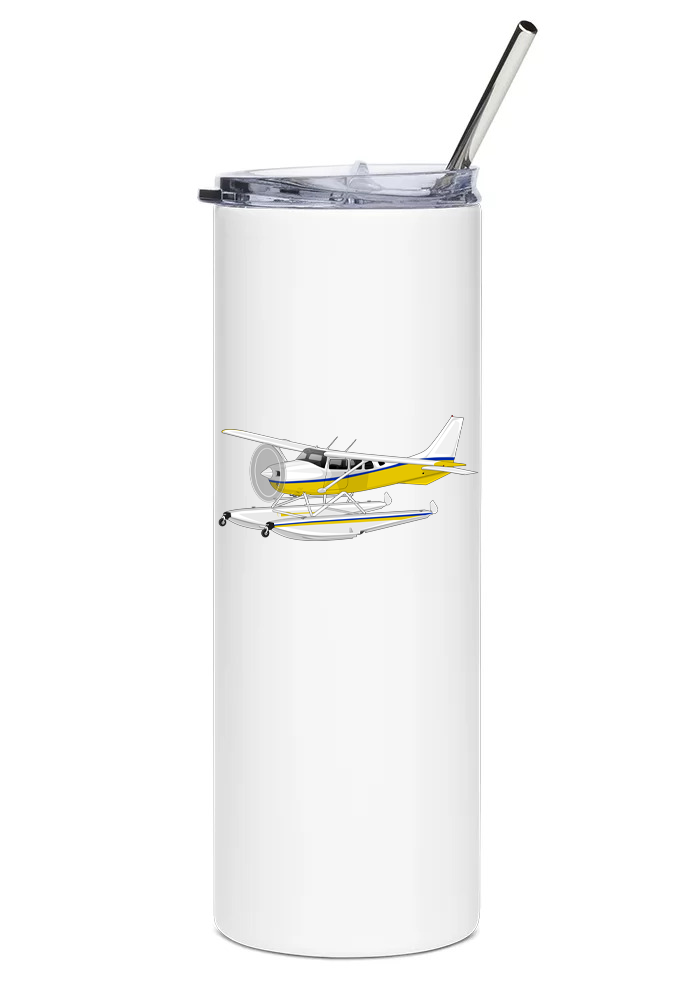 Cessna 206 Floatplane Mugs, Tumblers Drinkware