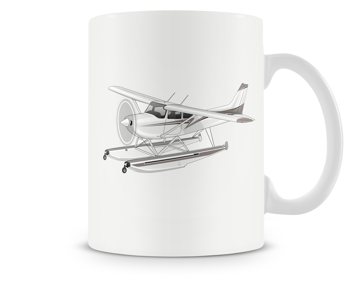 Cessna 172 Floatplane Mugs, Tumblers Drinkware