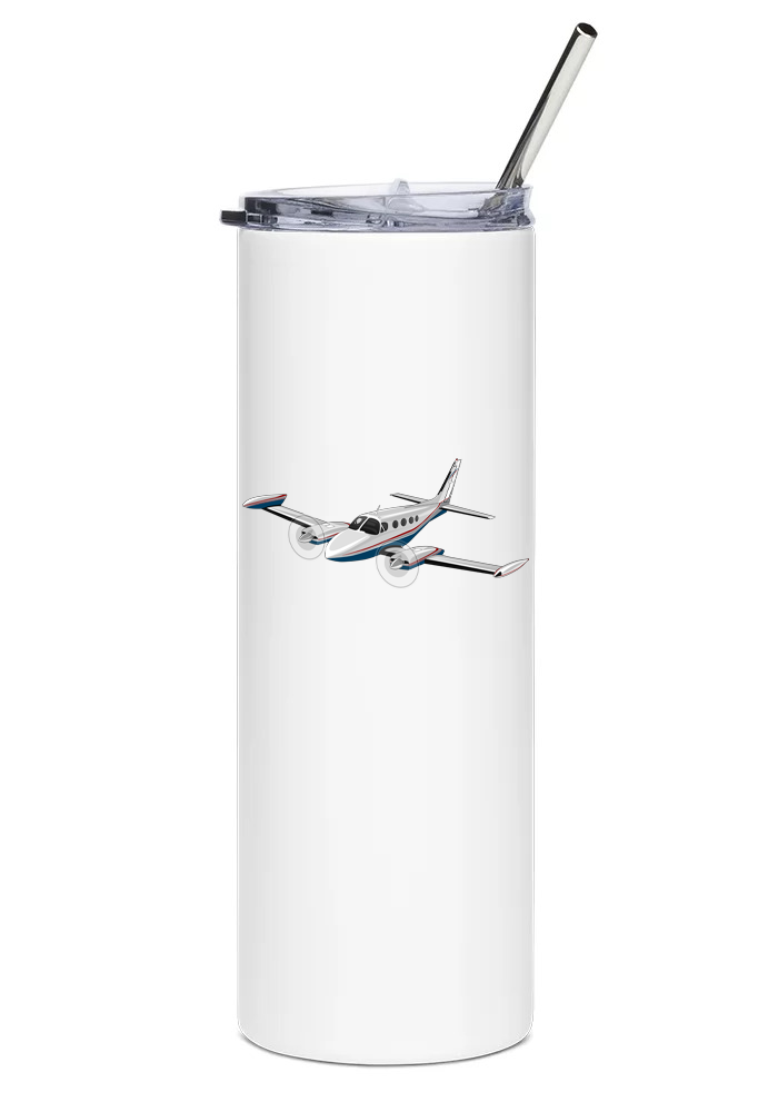 Cessna 340A Mugs, Tumblers Drinkware