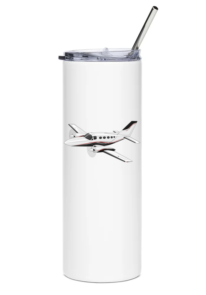 Cessna 414A Chancellor Mugs, Tumblers Drinkware