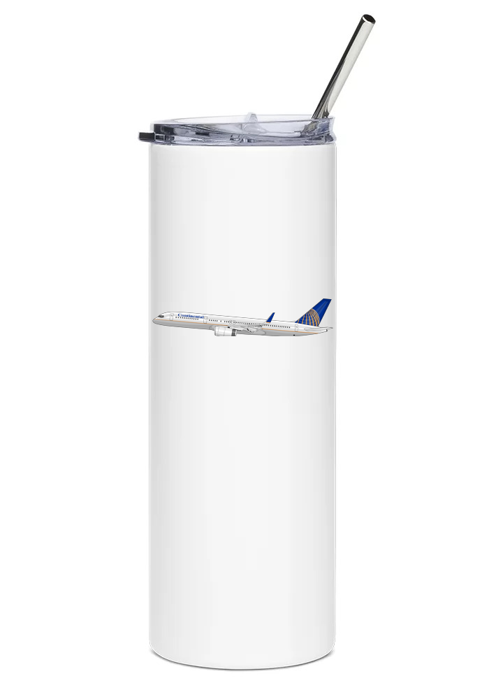 Continental Airlines Boeing 757 Mugs, Tumblers Drinkware