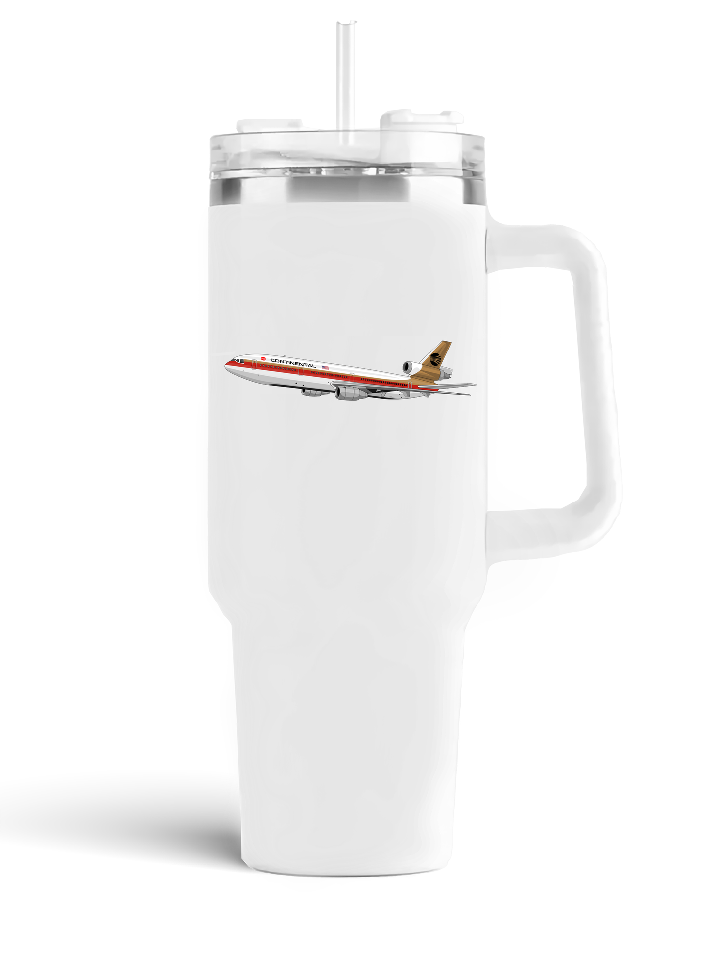 Continental Airlines McDonnell Douglas DC-10 Mugs, Tumblers Drinkware