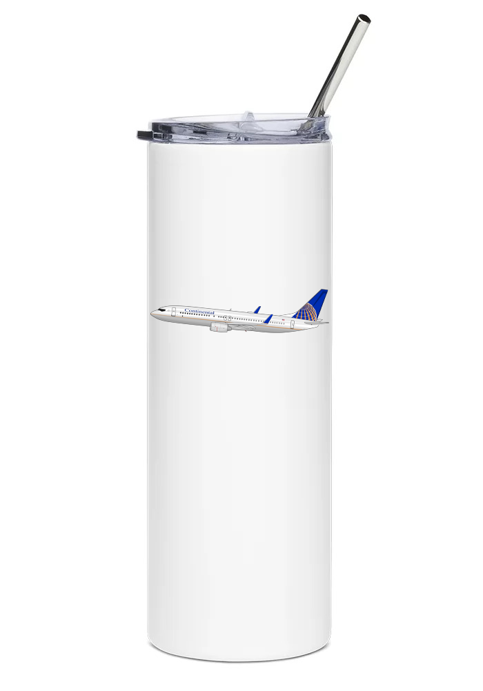 Continental Airlines Boeing 737NG Mugs, Tumblers Drinkware