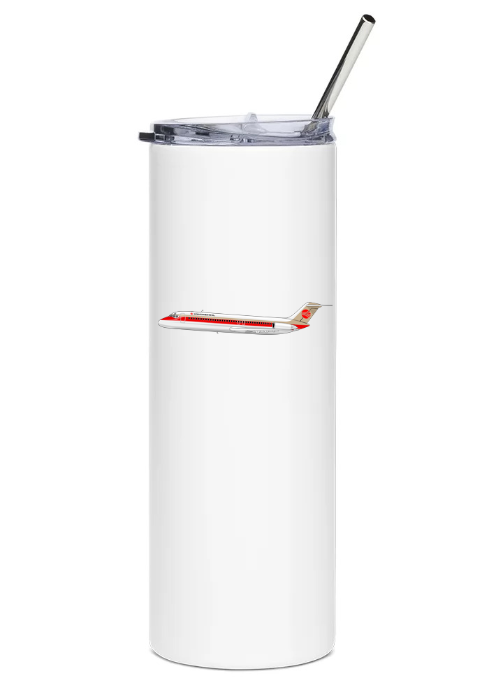Continental Airlines McDonnell Douglas DC-9 Mugs, Tumblers Drinkware