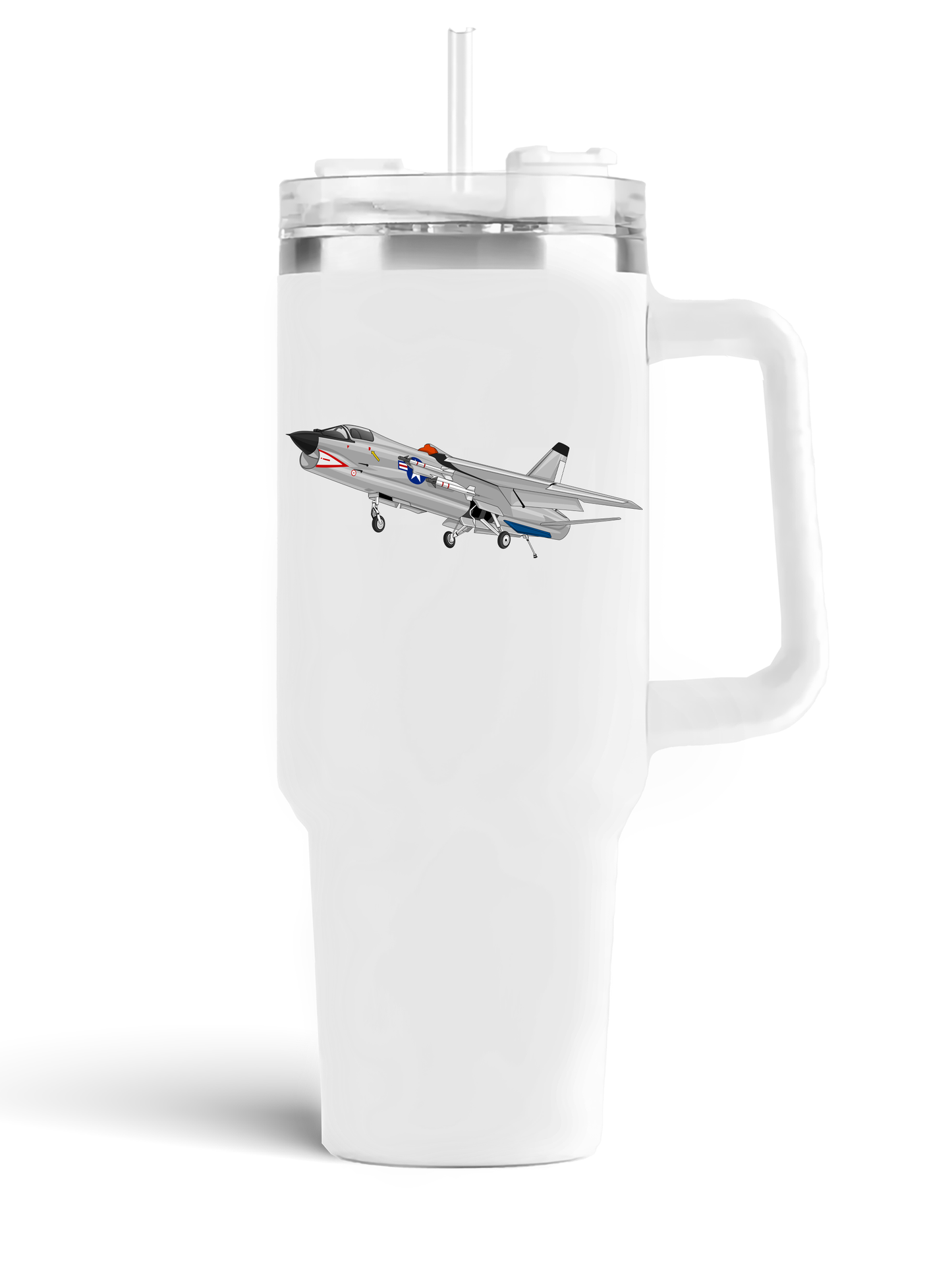 Vought F-8 Crusader Mugs, Tumblers Drinkware