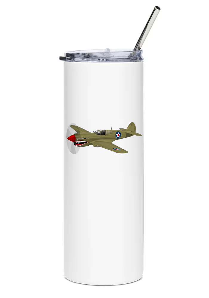 Curtiss P-40 Warhawk Mugs, Tumblers Drinkware