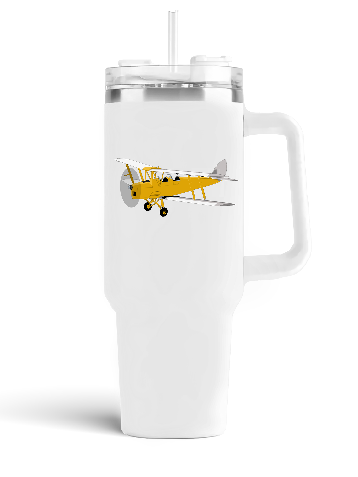 De Havilland DH82 Tiger Moth Mugs, Tumblers Drinkware