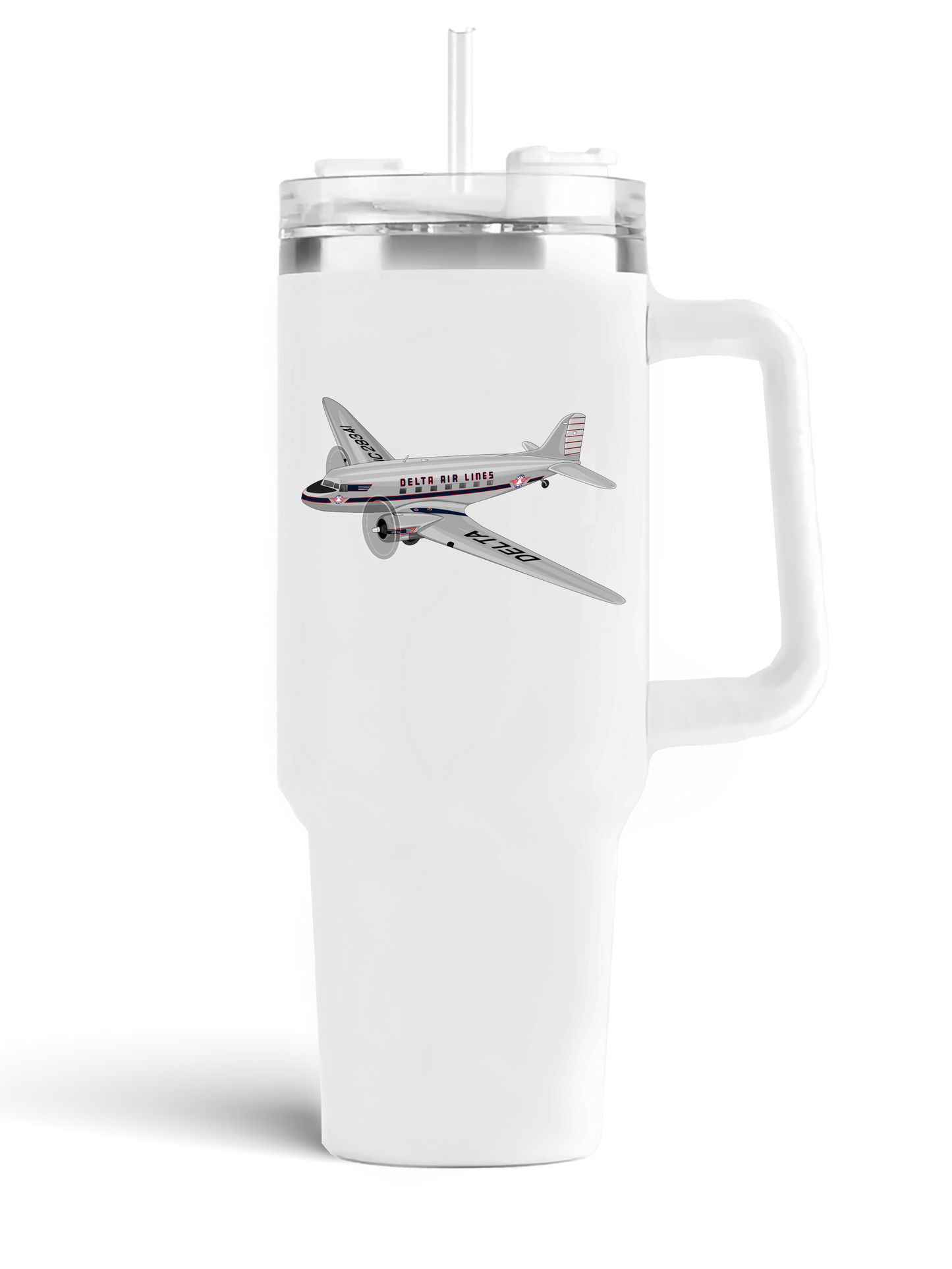 Delta Airlines Douglas DC-3 Mugs, Tumblers Drinkware