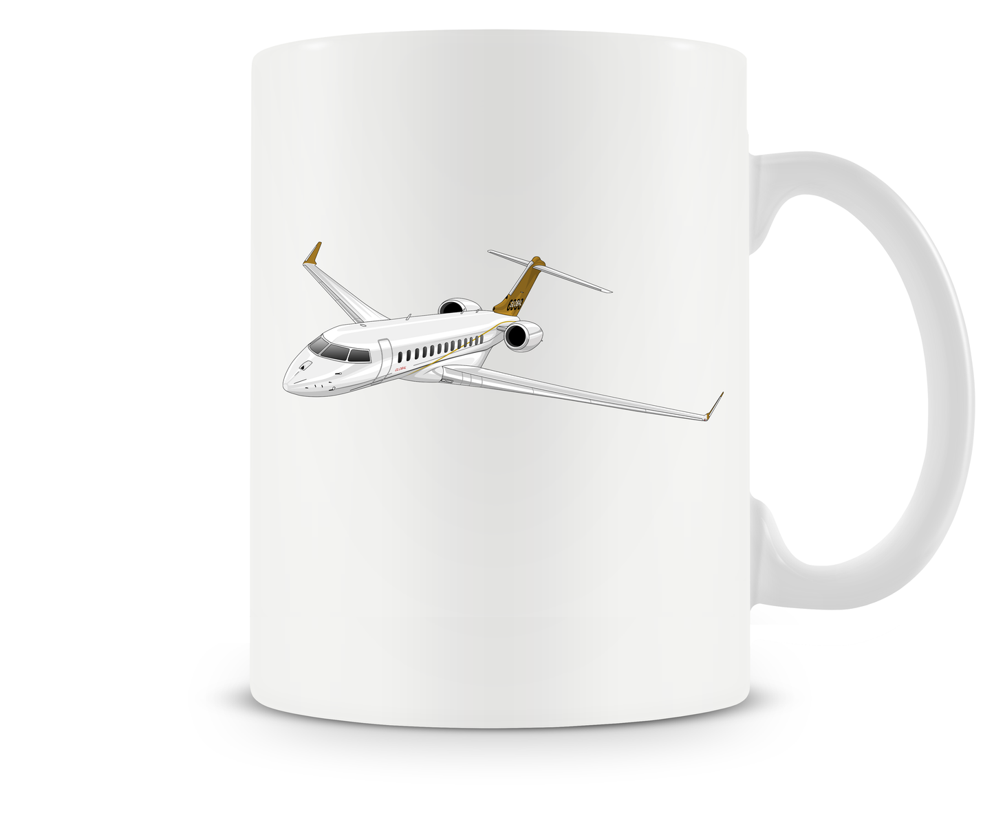 Bombardier Global 6000 Mugs, Tumblers Drinkware