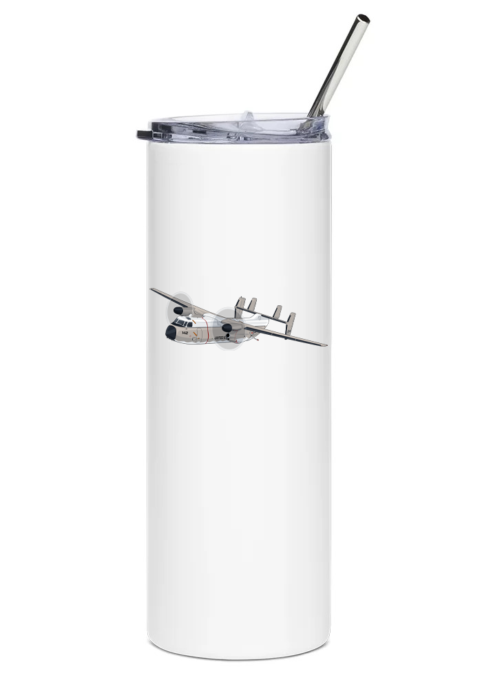 Grumman C-2 Greyhound Mugs, Tumblers Drinkware