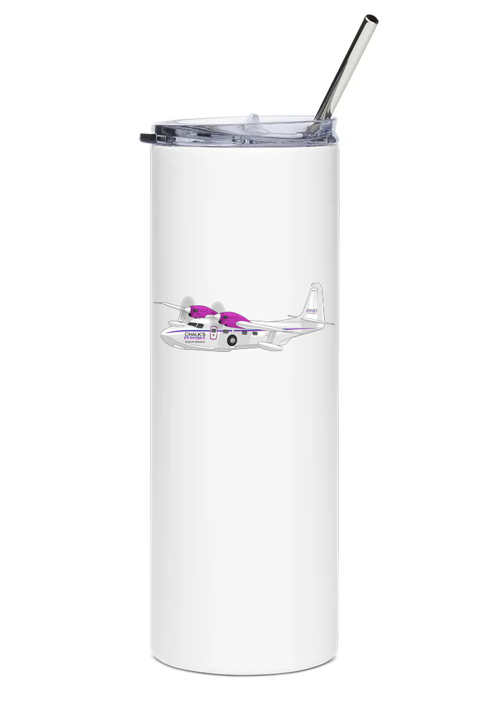 Chalk's Ocean Airways Grumman Mallard Mugs, Tumblers Drinkware