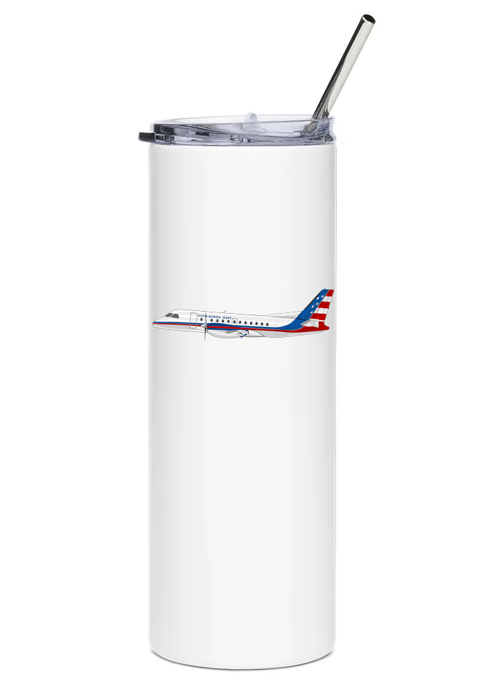 Colgan Air Saab 340 Mugs, Tumblers Drinkware
