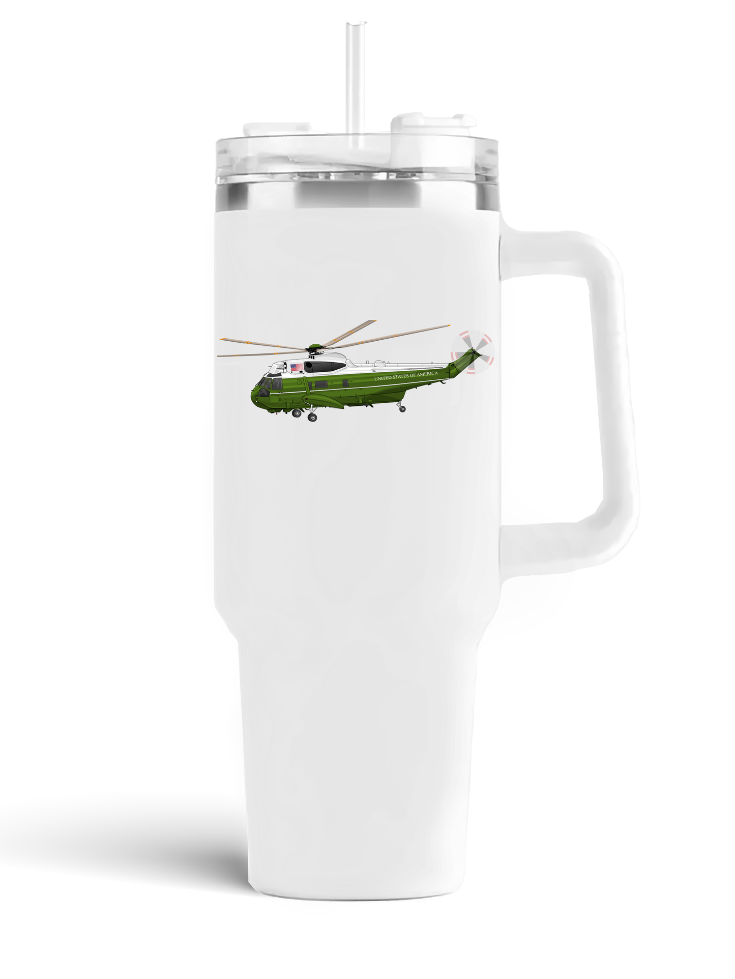 Sikorsky VH-3D Sea King Marine One Mugs, Tumblers Drinkware