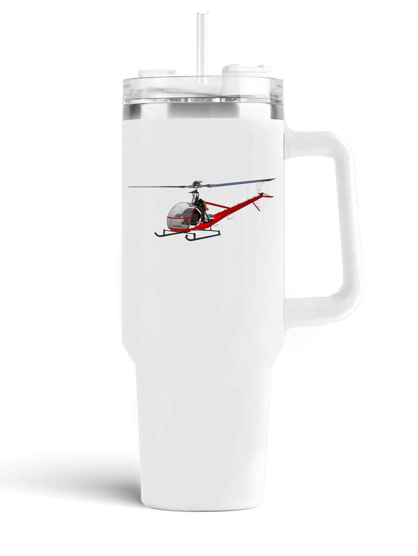 Hiller UH-12 Mugs, Tumblers Drinkware