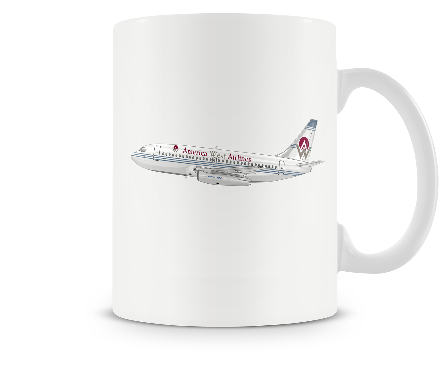 America West Boeing 737 Mugs, Tumblers Drinkware