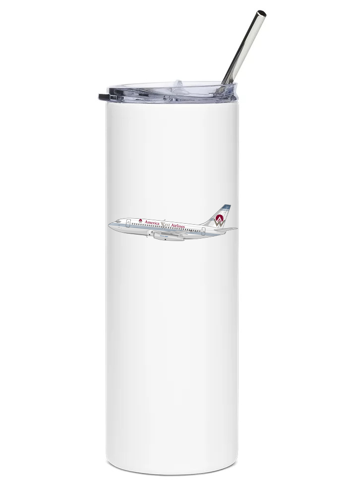 America West Boeing 737 Mugs, Tumblers Drinkware