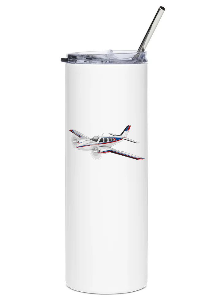 Beechcraft Baron 58P Mugs, Tumblers Drinkware